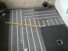 Wet Room Floor 01 -02- Under Floor Heating